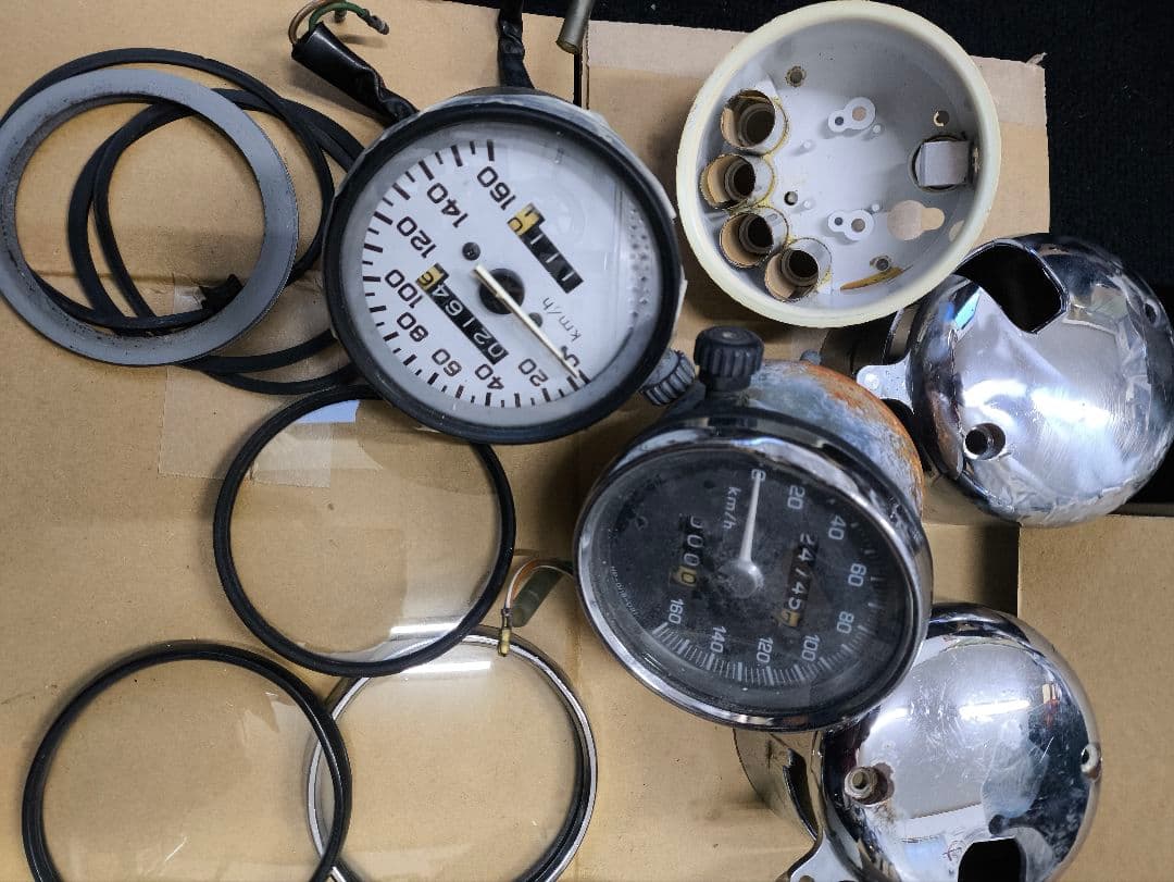 GB250 クラブマン メーター