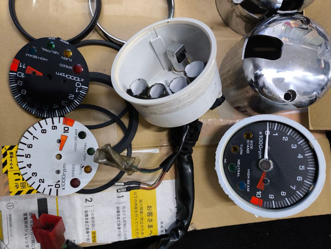 GB250 クラブマン メーター