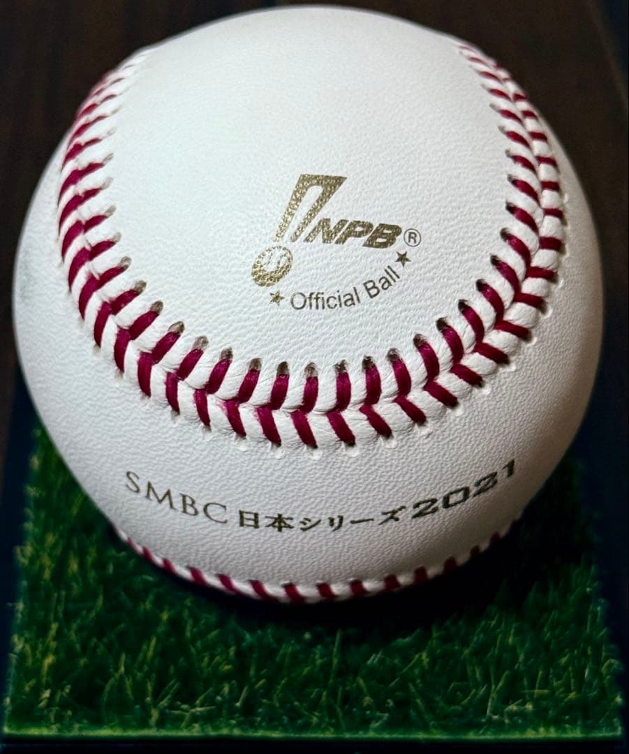 オリックスバファローズ アダムジョーンズ サインボールNPB2021日本シリーズ