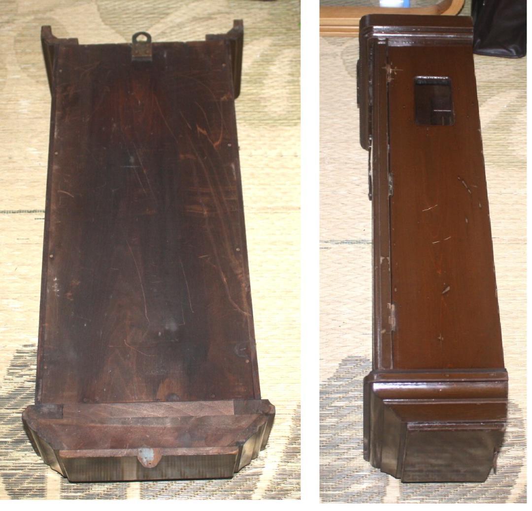 可動品 中型 meiji 明治時計 柱時計　掛け時計　８日巻き　キンコン打ち