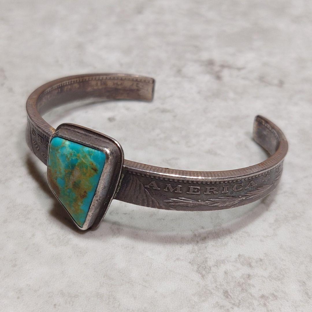 モルガンダラー ターコイズバングル SILVER900