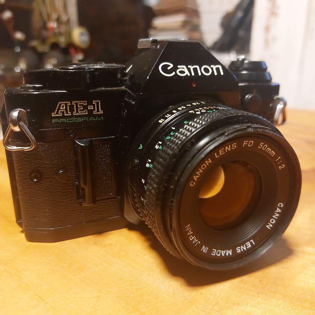 Canon AE-1 フィルムカメラ 50mmレンズ付き
