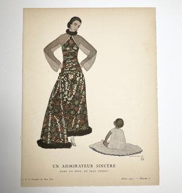 A.E.マルティ☆ファッションプレートUN ADMIRATEUR SINCÈRE