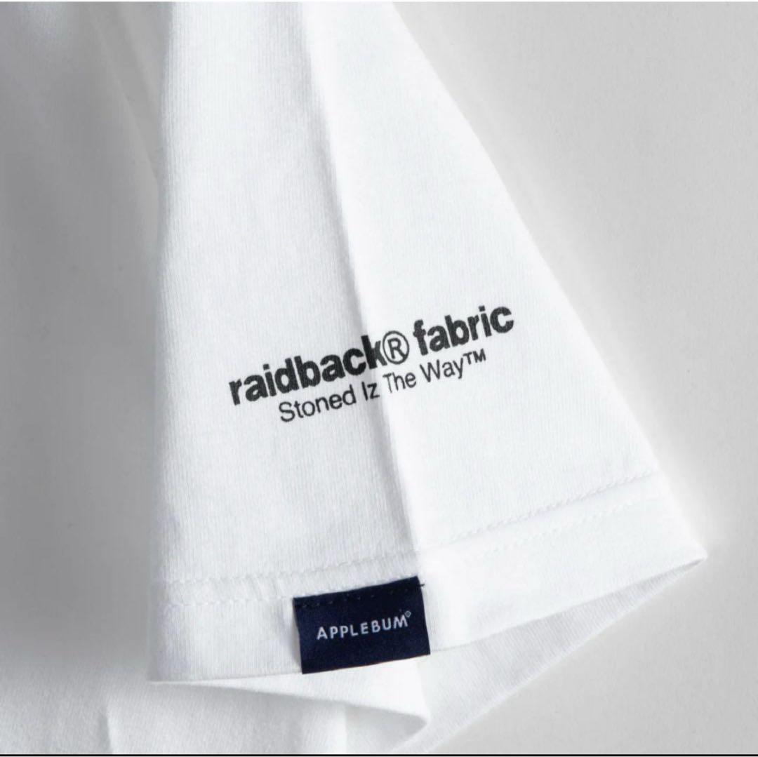 【APPLEBUM】限定\"RAIDBACK®︎FABRIC WORM\" Tシャツ