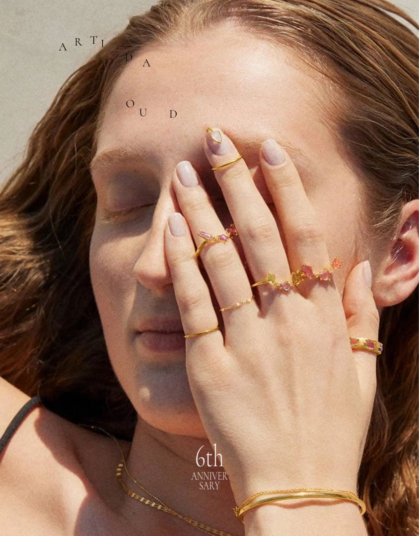 TIM様　ARTIDAOUD 「eden」 マルチサファイアリング　美品