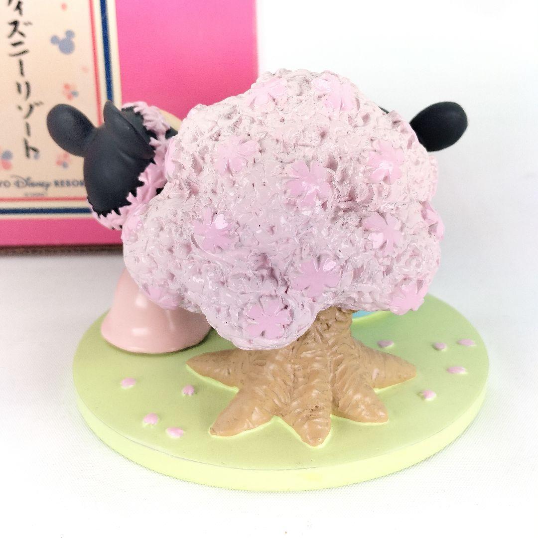 東京ディズニーリゾート ベビーミッキー ミニー フィギュア 花見 桜の木