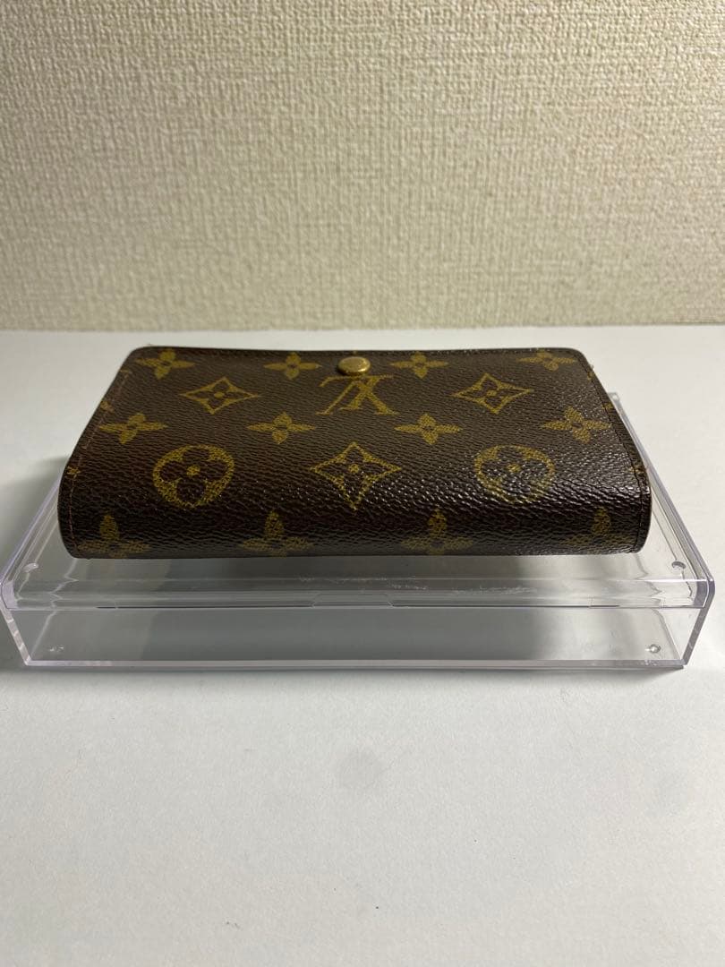 ✨美品✨ルイヴィトン モノグラム ポルトモネビエトレゾール 二つ折り財布
