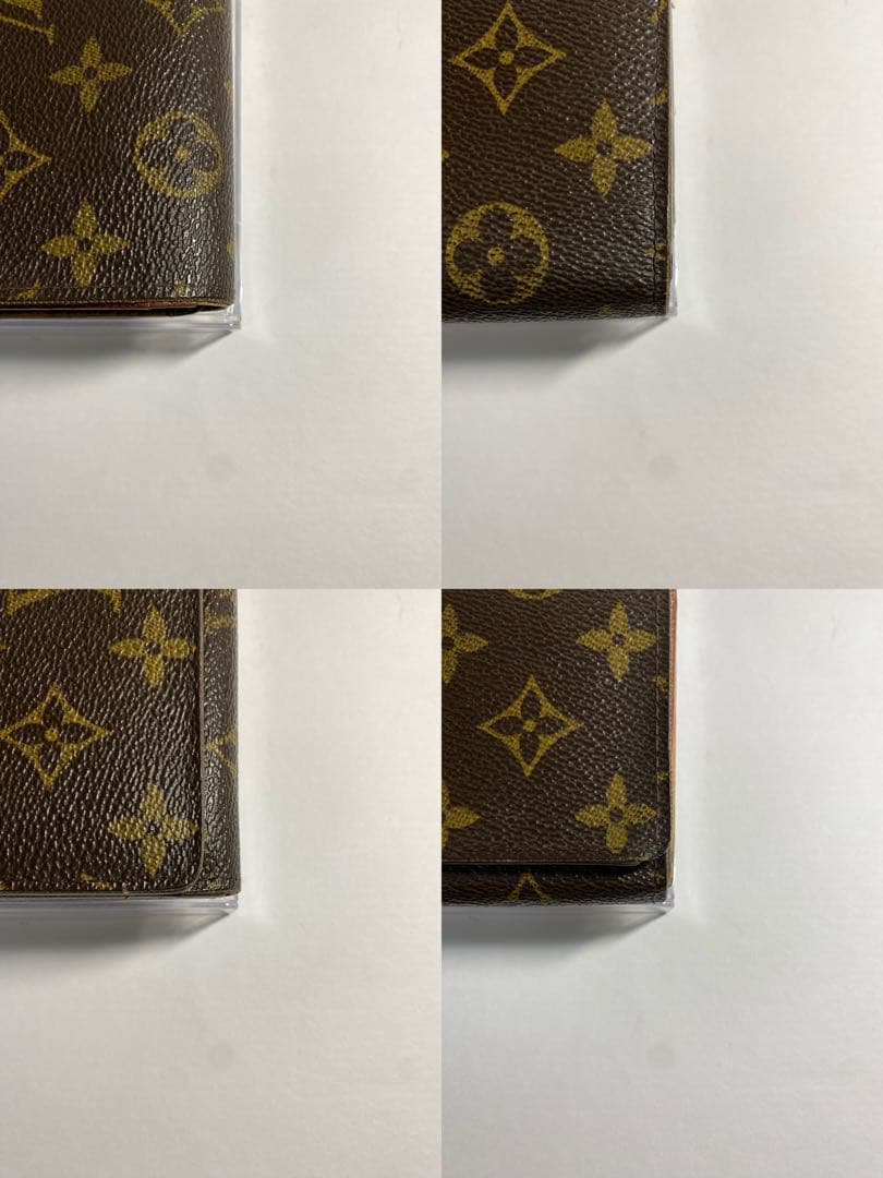 ✨美品✨ルイヴィトン モノグラム ポルトモネビエトレゾール 二つ折り財布