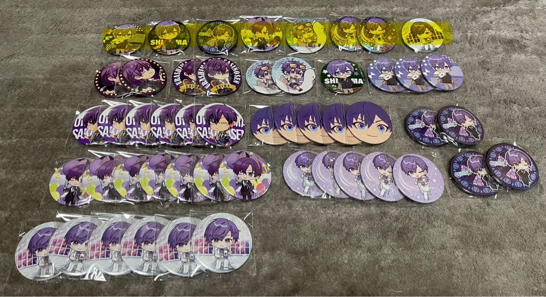 志麻 缶バッジ セット売り(組み合わせ自由)