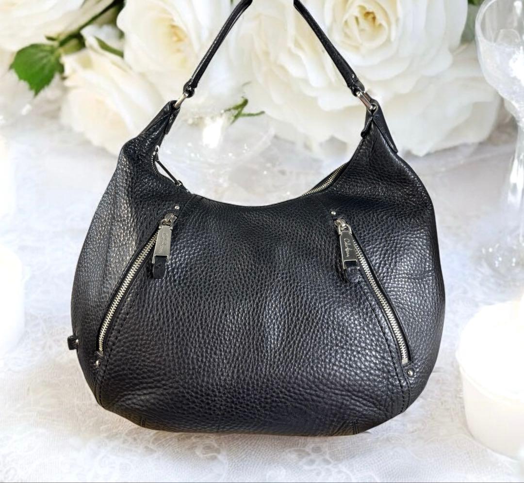 【美品】コールハーン　COLEHAAN　ワンショルダーバッグ　肩がけ　シボ革