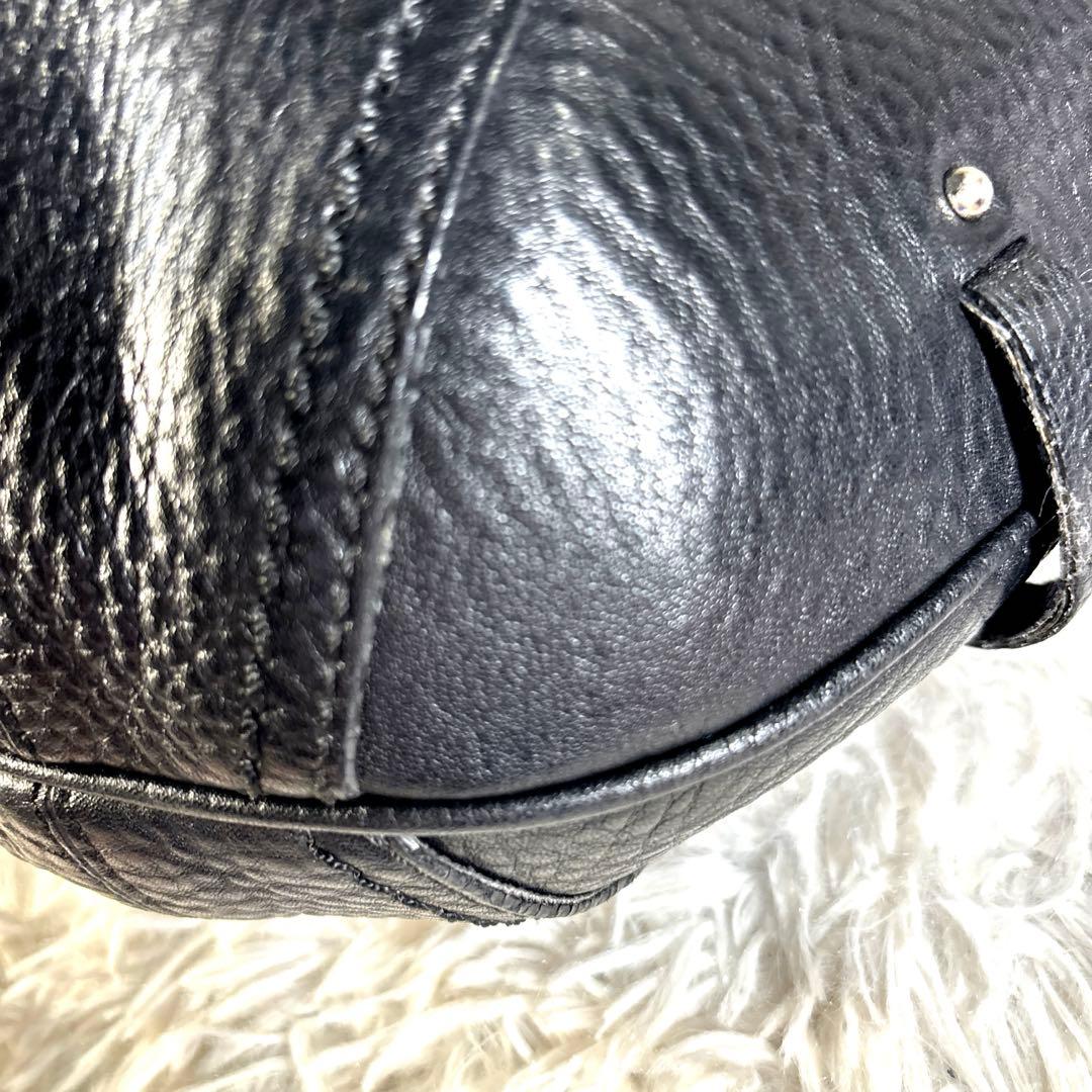 【美品】コールハーン　COLEHAAN　ワンショルダーバッグ　肩がけ　シボ革