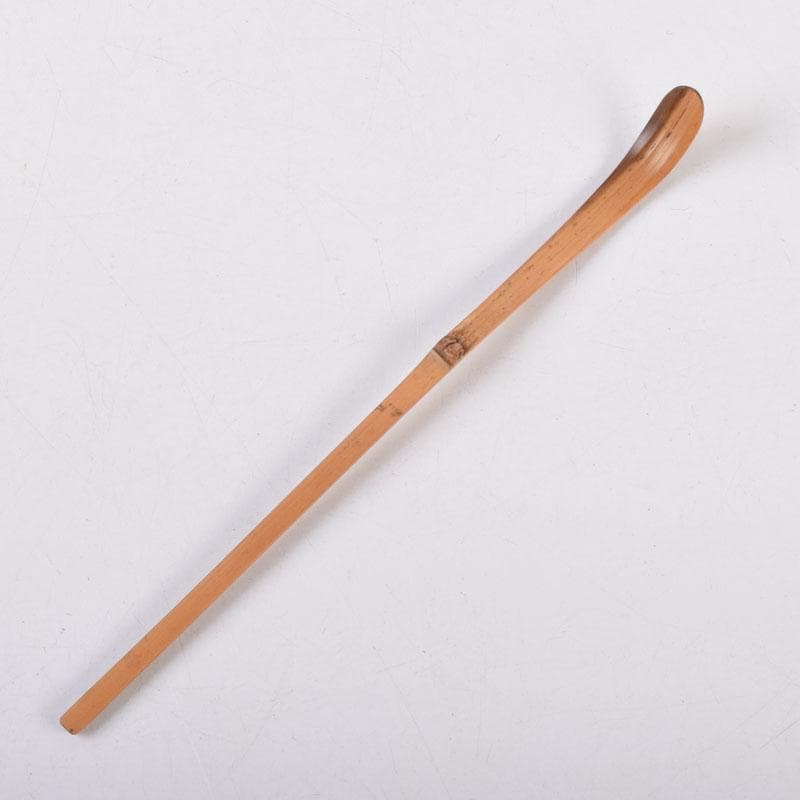 茶道具　仙寿庵堂　茶杓　銘「紫雲」　共筒共箱　C　8419