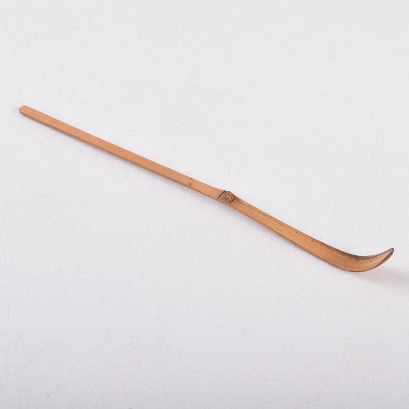 茶道具　仙寿庵堂　茶杓　銘「紫雲」　共筒共箱　C　8419