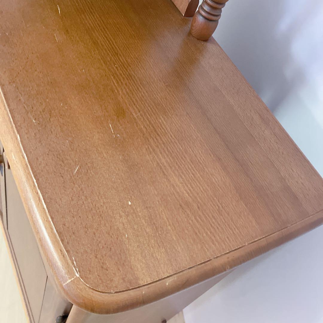 Karimoku カリモク 木製 電話台、FAX台　キャビネット　サイドボード