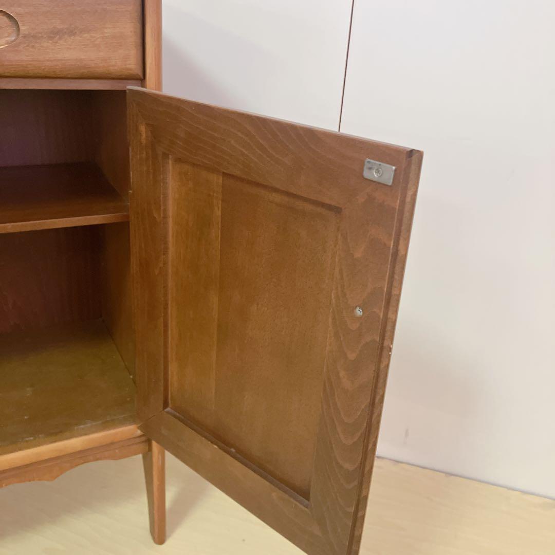 Karimoku カリモク 木製 電話台、FAX台　キャビネット　サイドボード