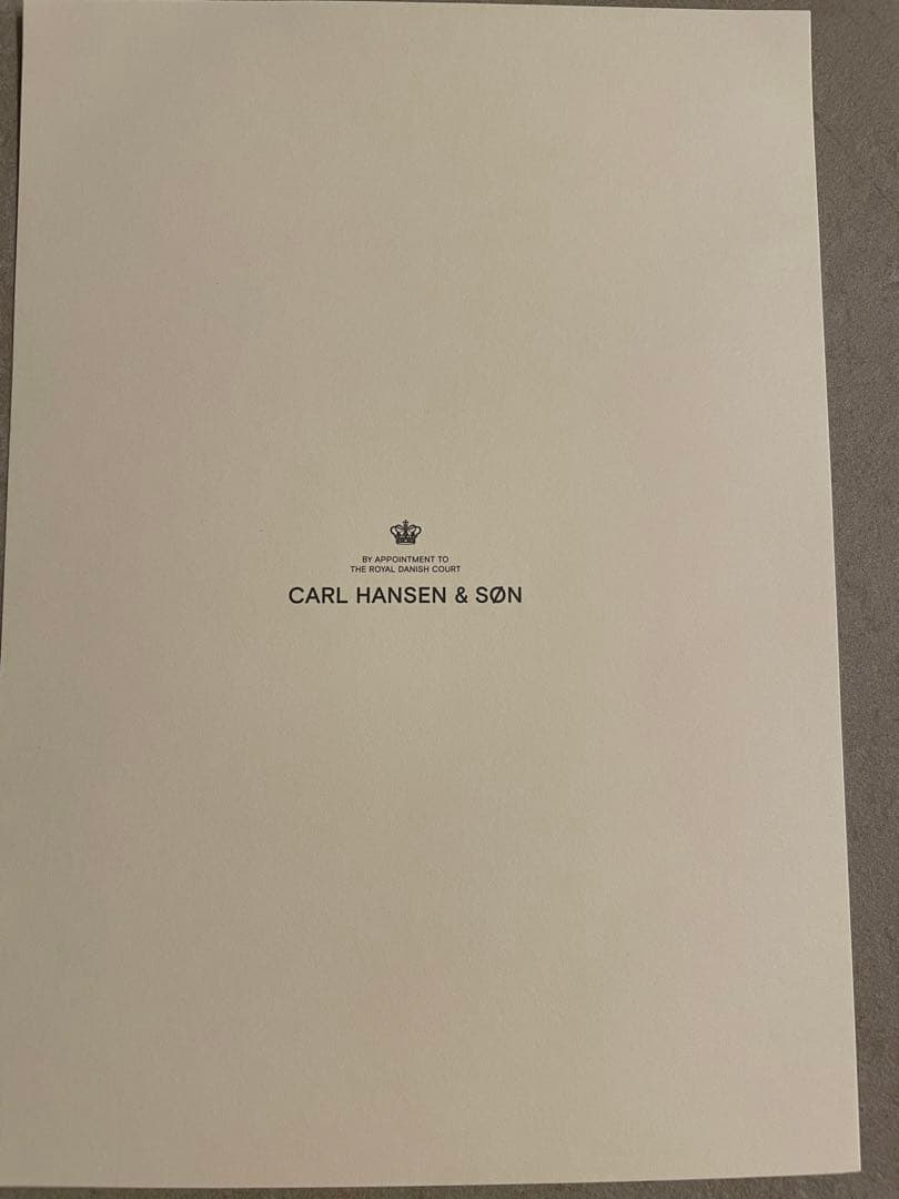 芝犬コロ新品未使用カールハンセン&サンCH24ワイチェアチーク材正規品1脚