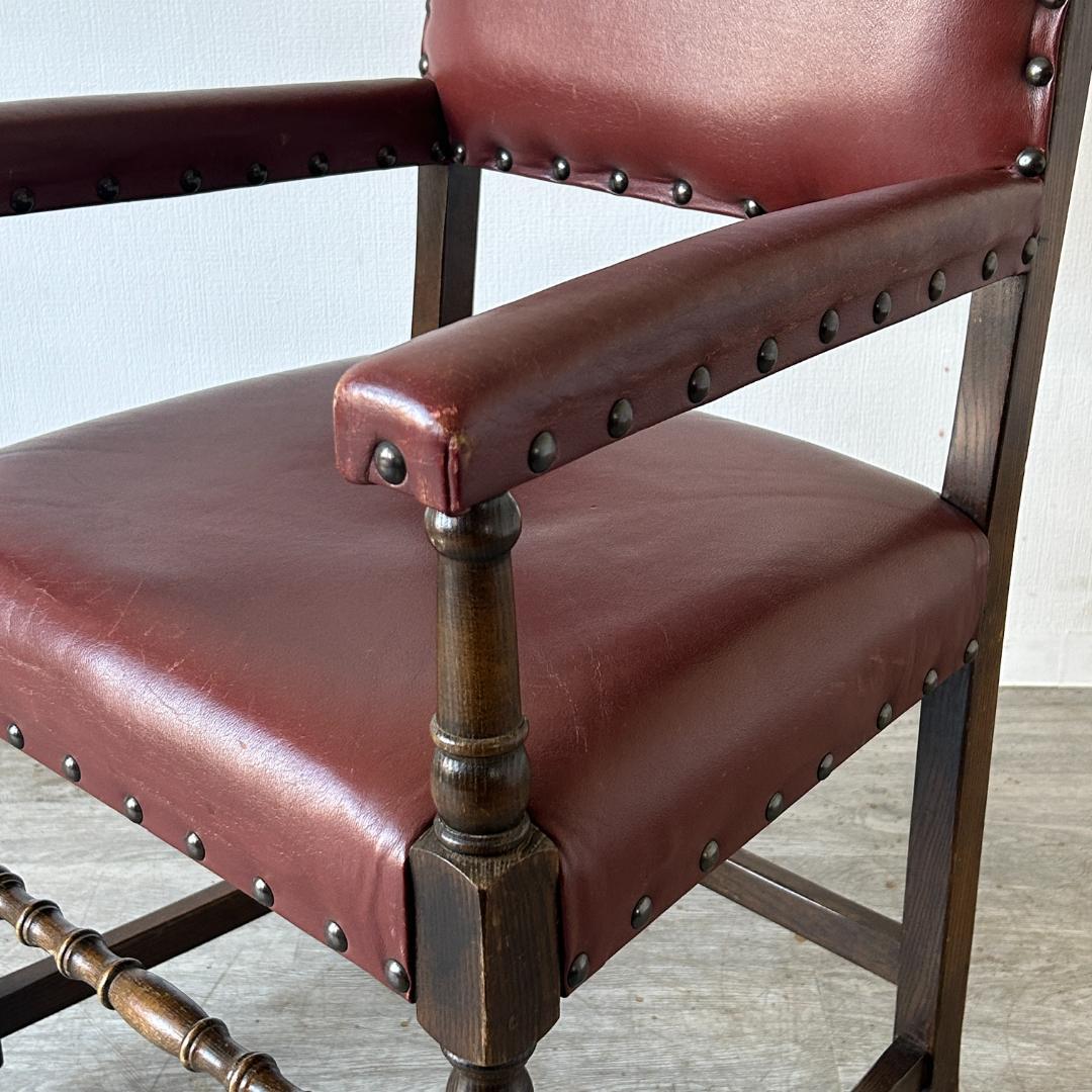 イギリス アンティーク家具 アーム チェア 1930年頃 858A