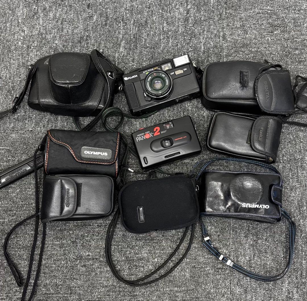 フィルムカメラセット FUJICA OLYMPUS PENTAX 9点おまとめ
