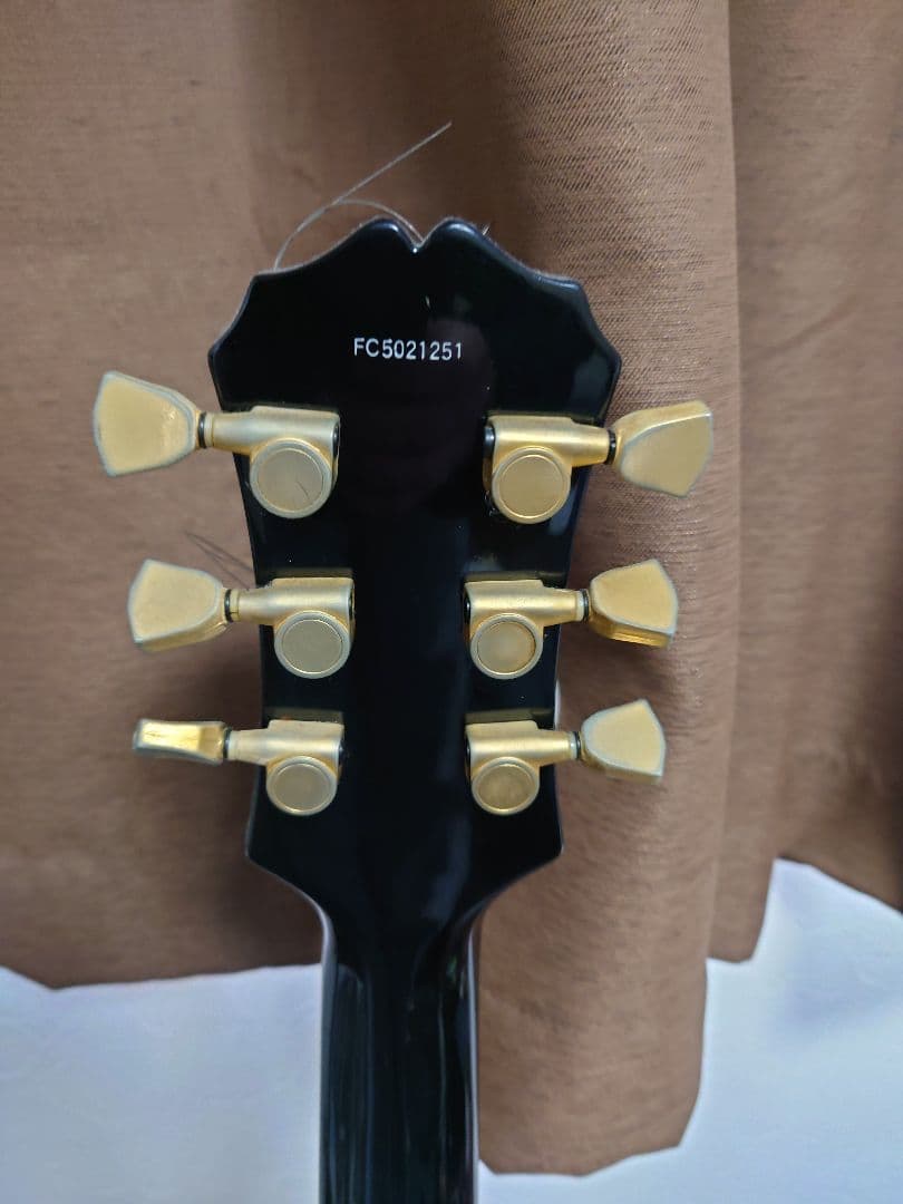 Epiphone ブラック エレキギター