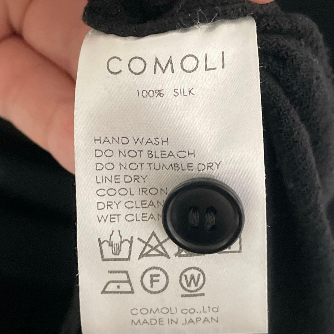 COMOLI シルクネップビエラパーカー