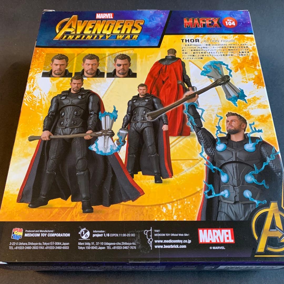 アメコミ MAFEX AVENGERS INFINTY WAR THOR