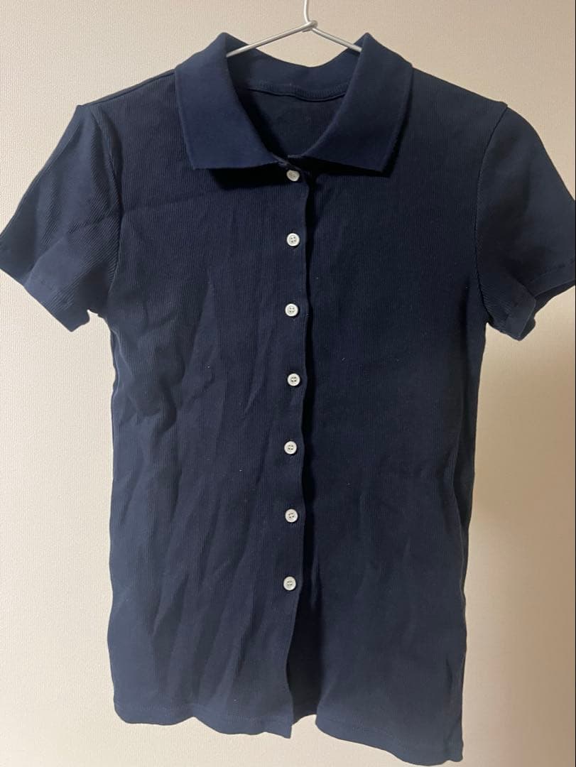 トップス SHISHIKUI POLO / NAVY