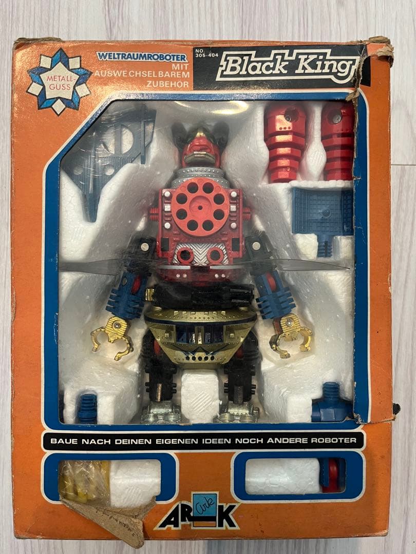 合金アークロン　メカブラックキング　海外版