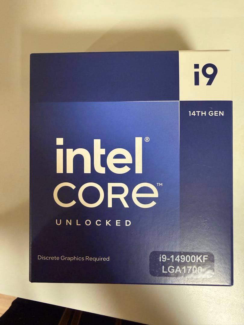 ともきゅう  Intel Core i9-14900KF. プロセッサー