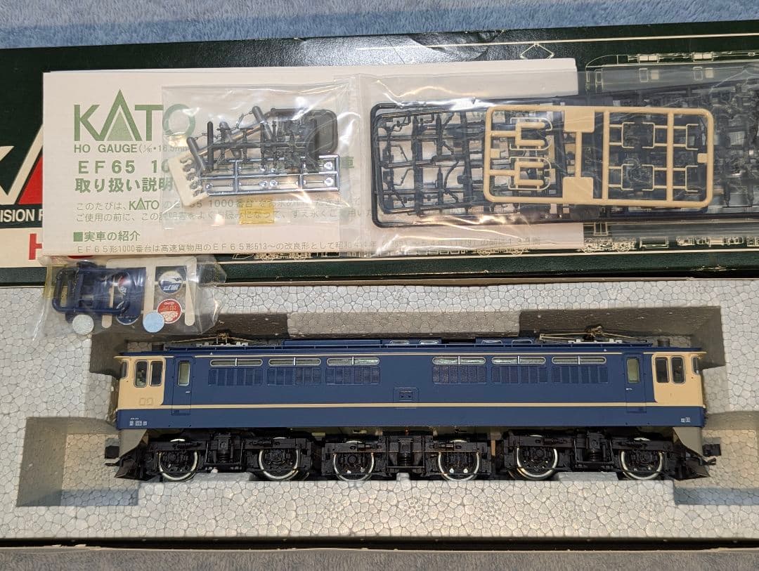 KATO　EF65 1000番台 前期形【1-305】パーツ等未使用　HOゲージ