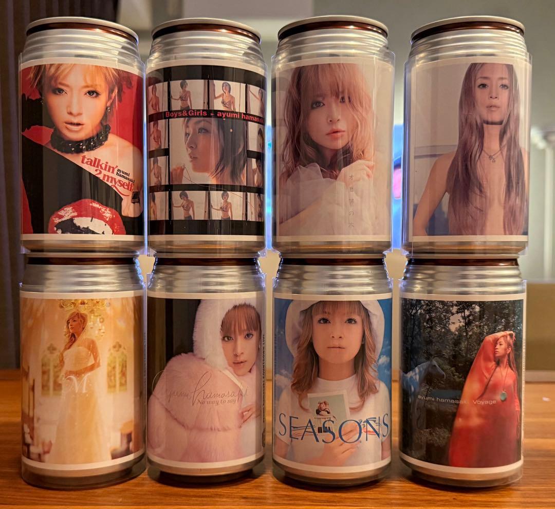 浜崎あゆみ オリジナルラベル缶 ayu缶 8種セット