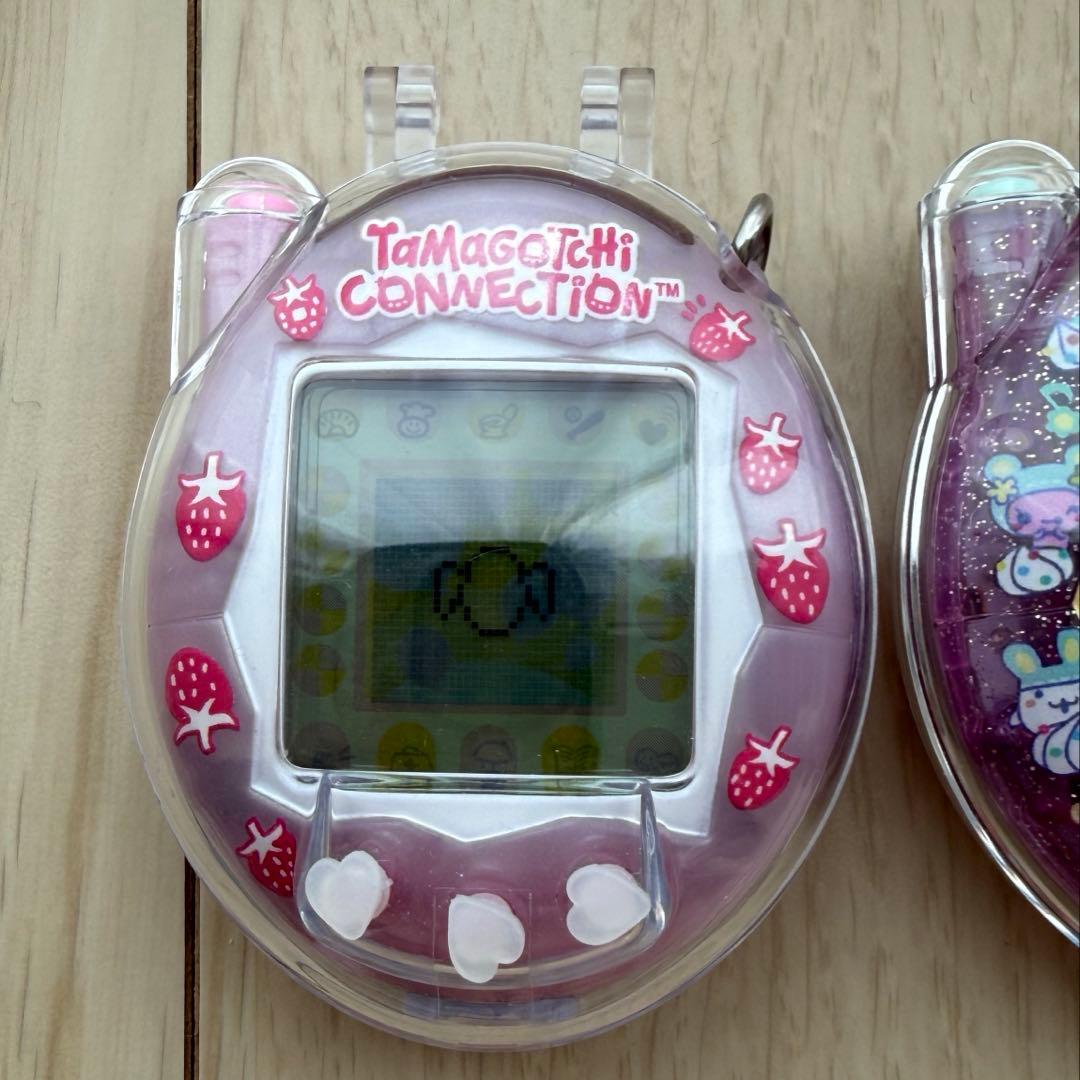 【美品】たまごっちコネクション いちごぱーるみるく・メゾピアノコラボ2個セット