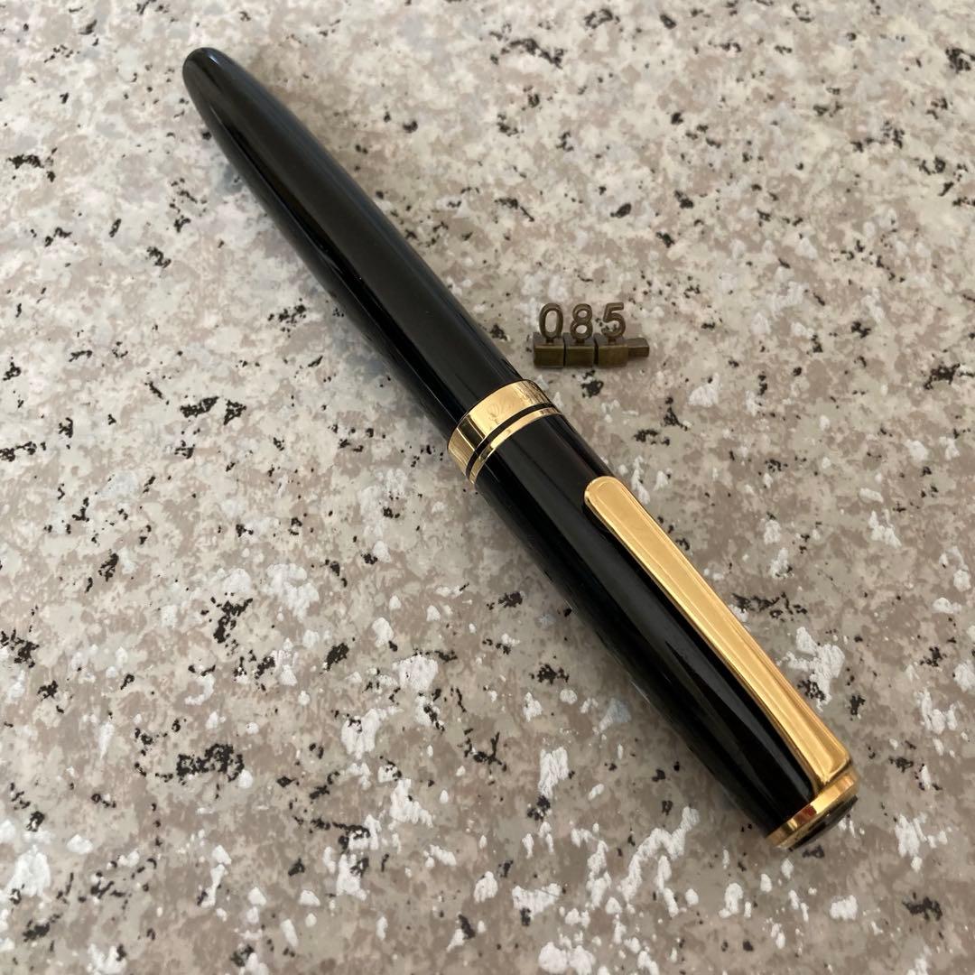 #085 オーバーホール済み 万年筆 PLATINUMプラチナ 3776 14k