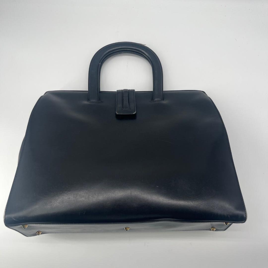 13971✨グッチ ハンドバッグ レザー フラップ 黒 ブラック