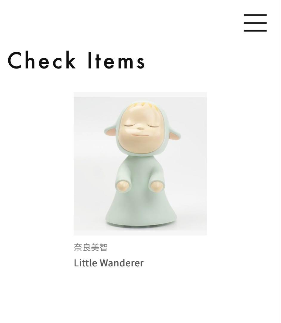 【激レア・お年玉特価】奈良美智アート作品 『Little Wanderer』