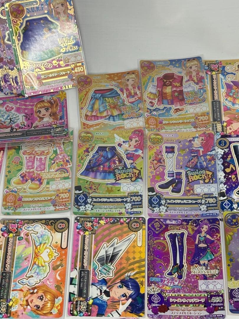 旧アイカツカード 90枚まとめ売り リゾートキャンサー　スイングジェミニ PR等