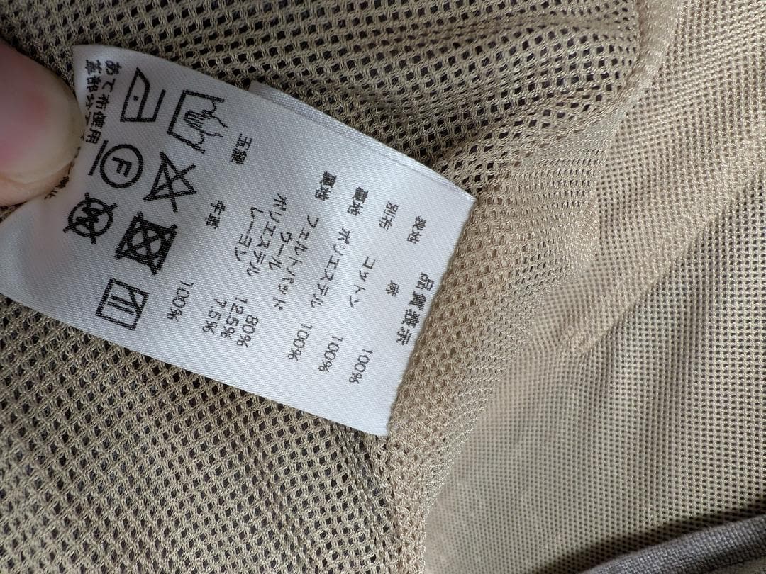 PAIR SLOPE ペアスロープ RA-3 リネン ライダース グレー