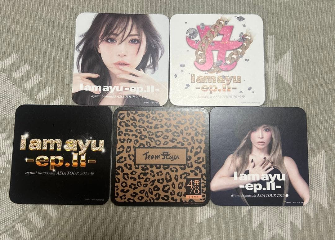 浜崎あゆみ　スクラッチ景品セット