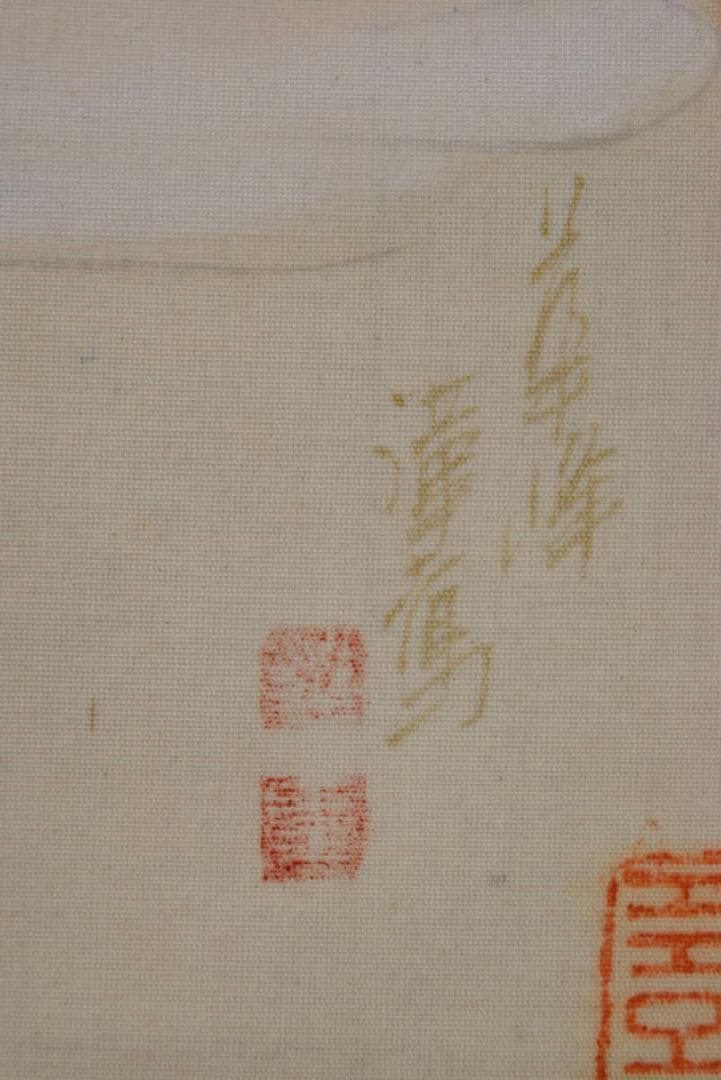 西国三十三ヶ所/西国三十三箇所霊場集印肉筆掛軸/御朱印/掛軸☆宝船☆AB-390