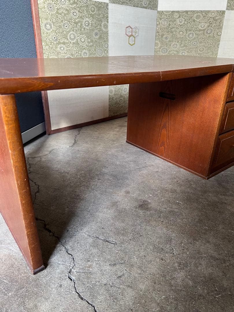 片袖机 折りたたみ文机 レトロ家具 アンティーク 時代家具