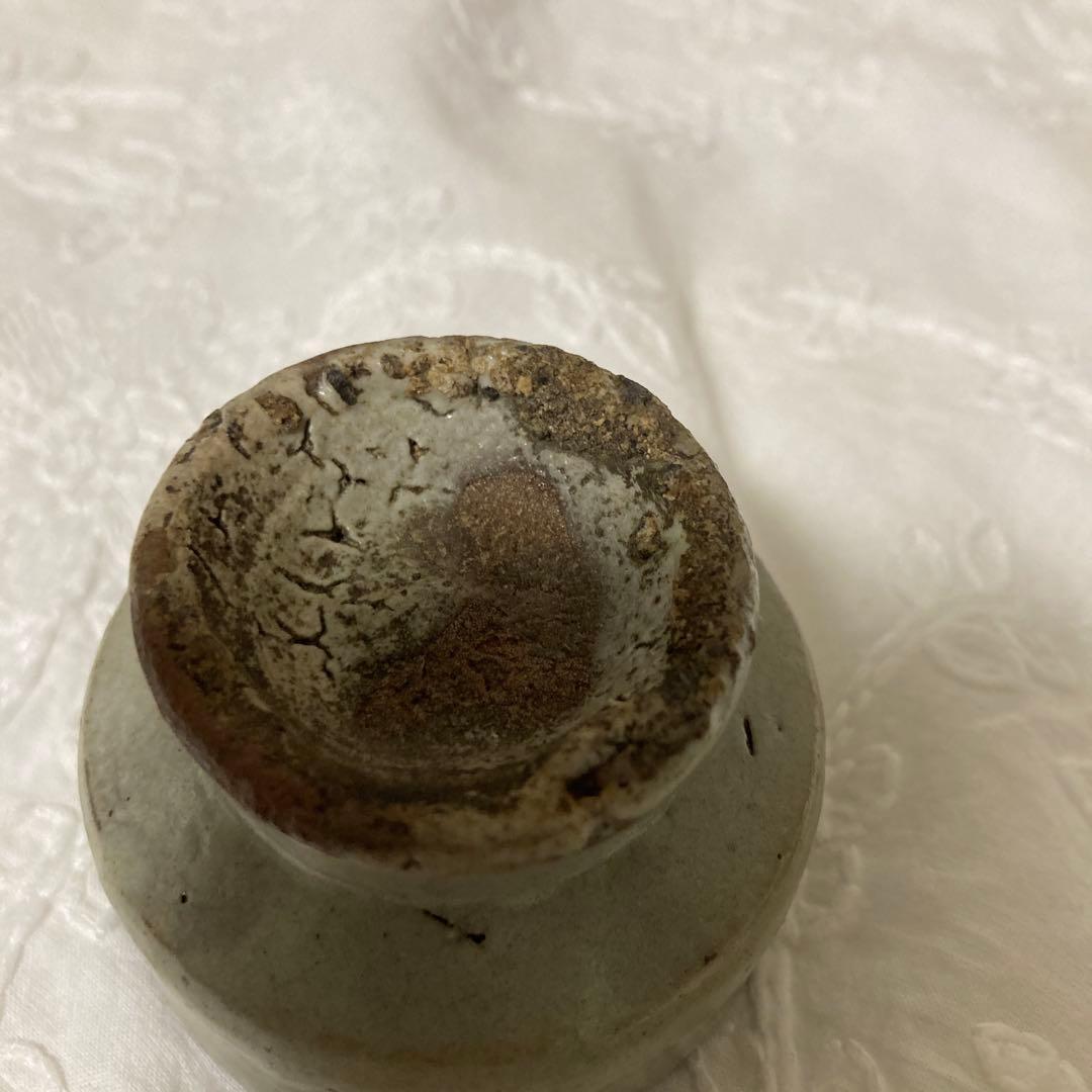 古美術 朝鮮古陶磁器 李朝 白磁 合子 時代物 だと思います