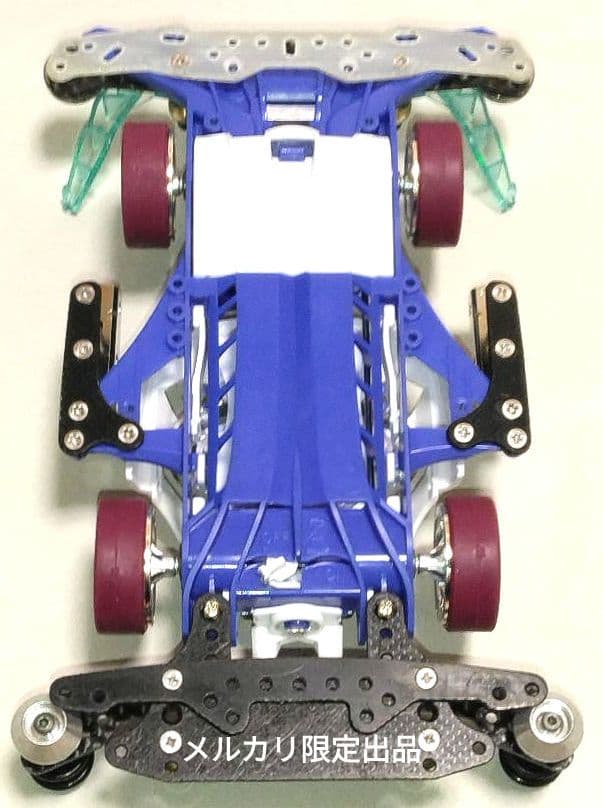 【1/15まで】ミニ四駆　マッハフレーム　ブルーシャーシ　レイザーパーツ　純正