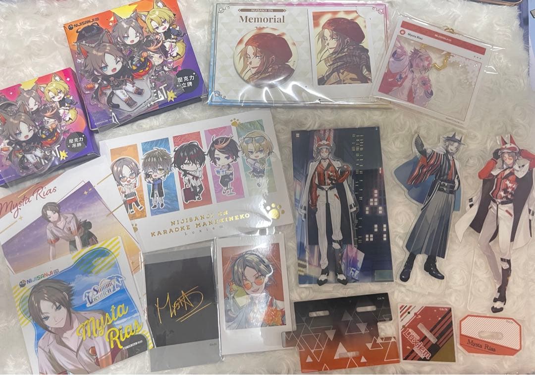 ミスタ・リアス セット Mysta Rias アクスタ コースター チェキ 缶バ