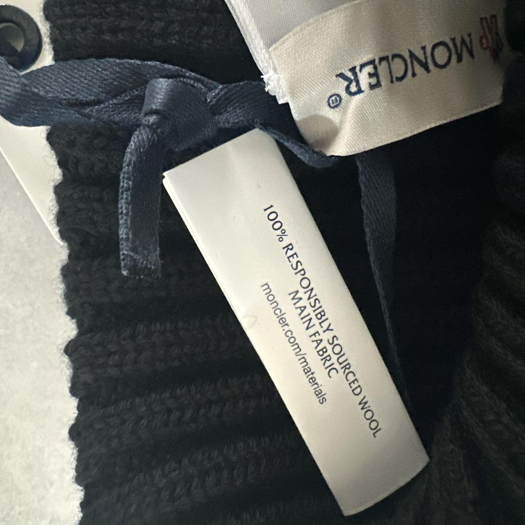 レディース MONCLER モンクレール ブラック ニット帽