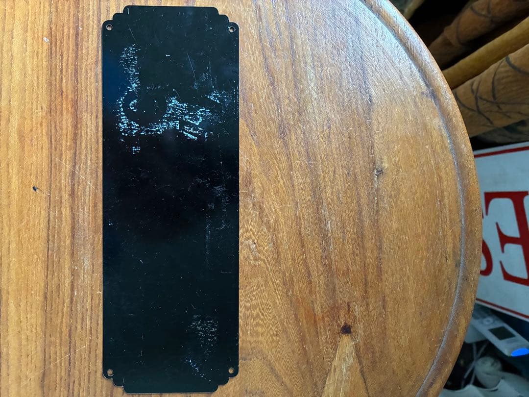 アンティーク　メタル　サイン　プレート　標識　看板②　ニューヨーク　アメリカレア