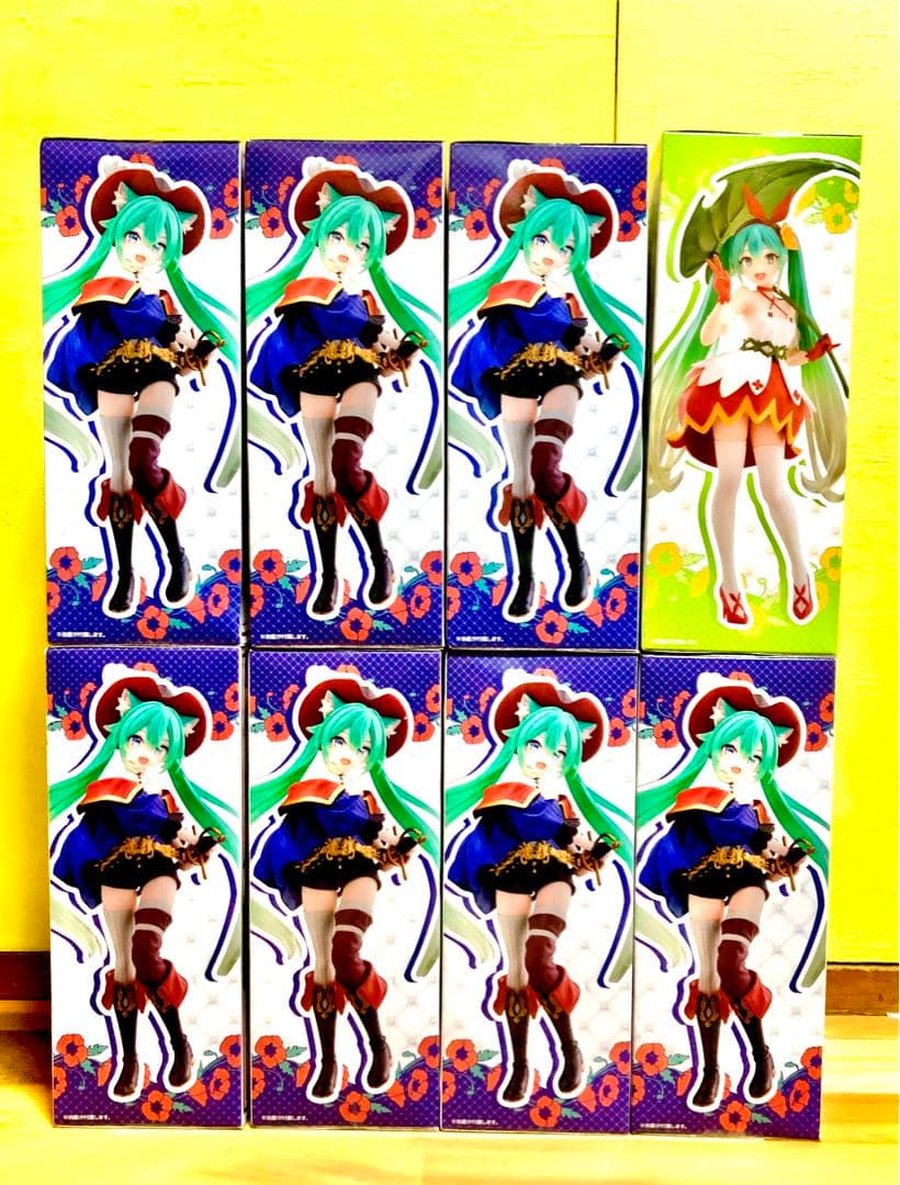 初音ミク　フィギュア　長靴をはいた猫　長靴を履いた猫　新品未開封