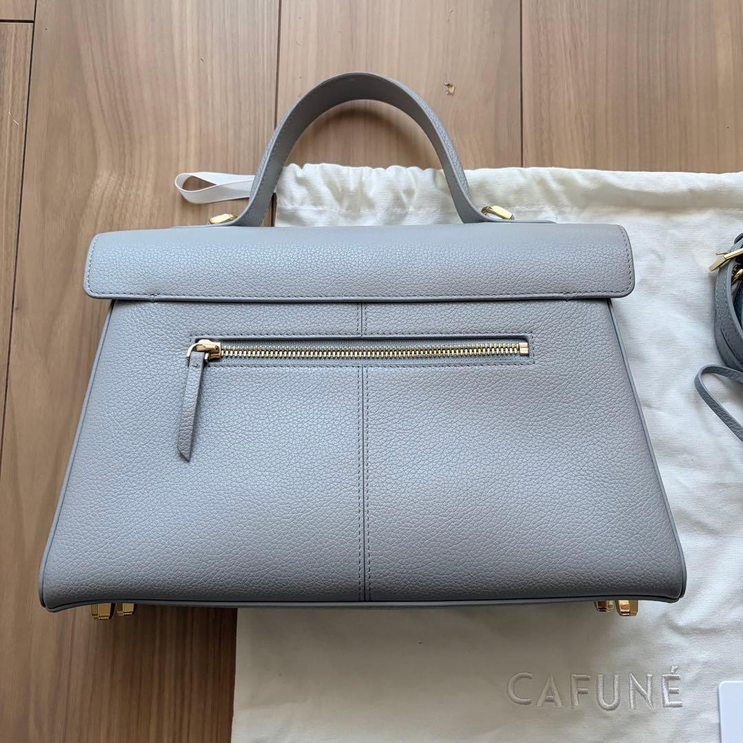 【美品】CAFUNE カフネ STANCE BAG スタンスバッグ グレー