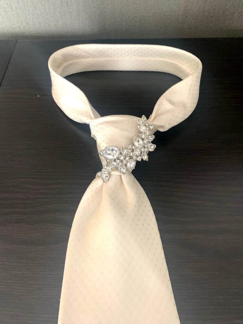 専用です。☆SWAROVSKI☆きらきらクリア　ロングブローチ/シルバー