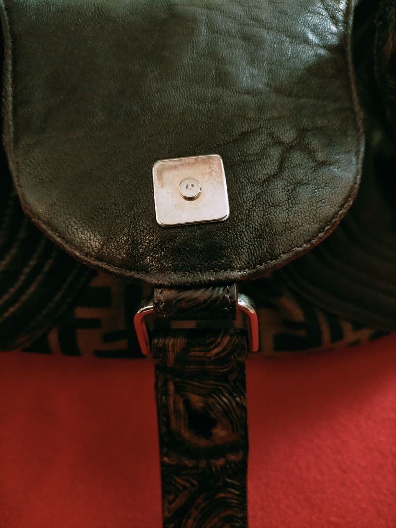 FENDI フェンディ ズッカ柄のスパイバッグ