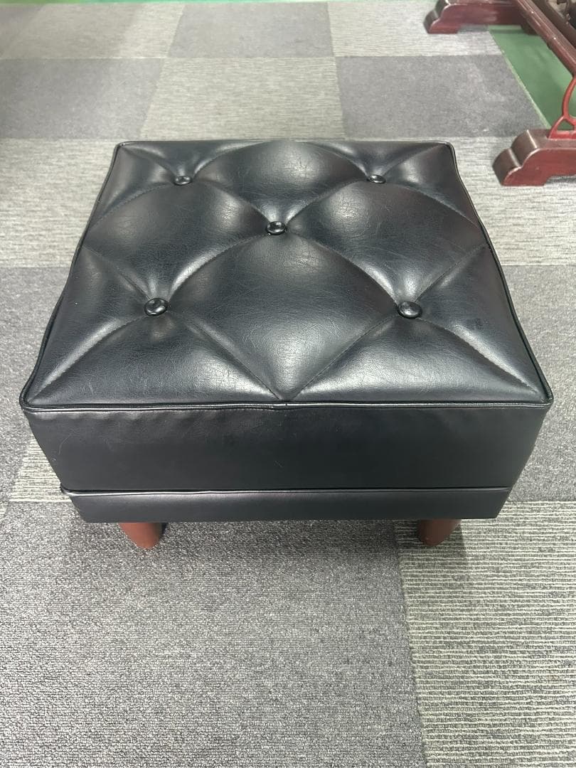 【Karimoku】カリモク オットマン 幅43cm 高さ33cm