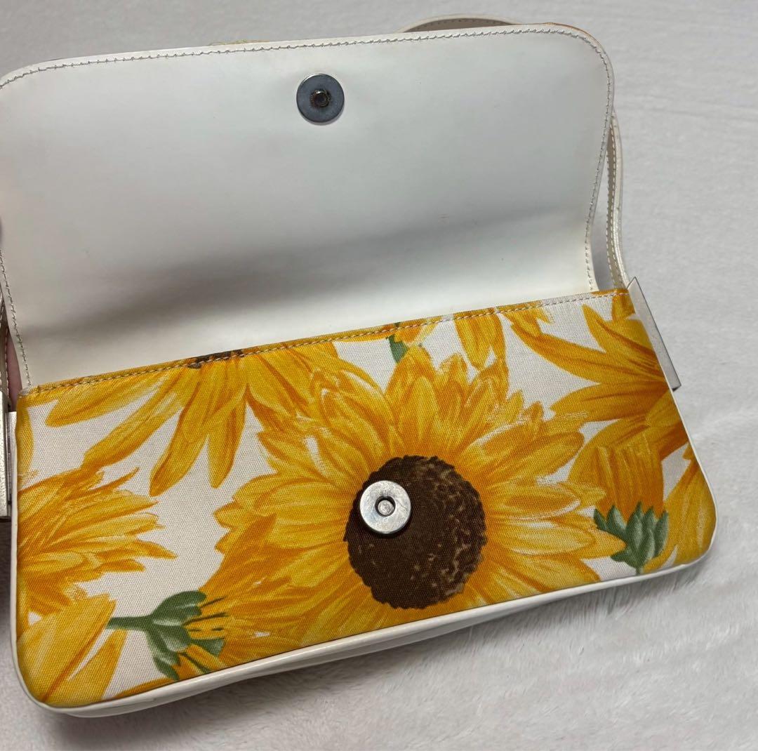 ドルチェ&ガッパーナ　ハンド　バッグ　ひまわり　y2k